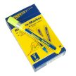 BLEISPITZ festékes letörölhető jelölőfilc d4,0mm sárga 10db No.1065