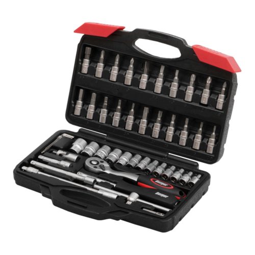 Berger 1/4" dugókulcs és bit készlet 46db