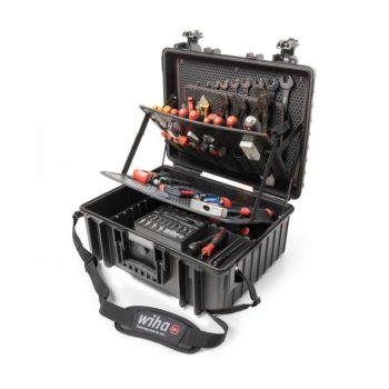 WIHA XL klimaszerelő HVAC szerszámkoffer 113 részes