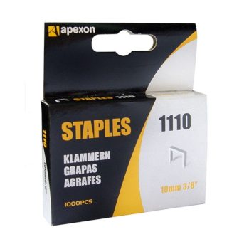 Apexon lapos tűzőgépkapocs 10mm 1000db