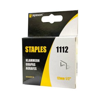 Apexon lapos tűzőgépkapocs 12mm 1000db