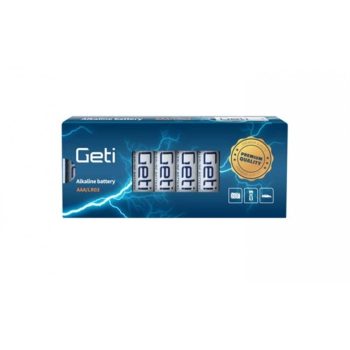   Geti AAA mikro ceruzaelem tartós alkáli LR03 10db-os csomag