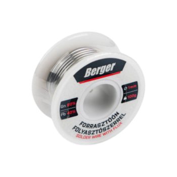 Berger forrasztó ón 1mm 100g Sn60Pb40