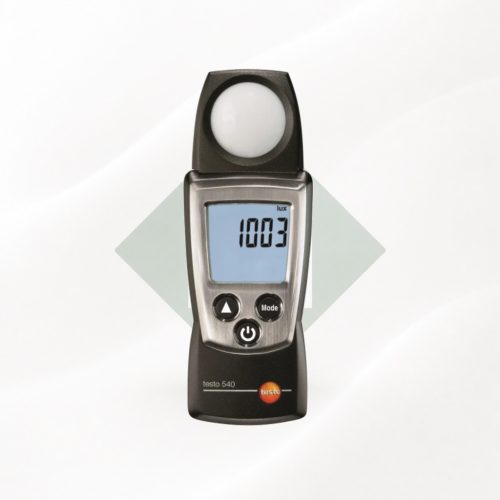 Testo 540 Digitális Megvilágításmérő Műszer – Kompakt zseb-luxmérő emberi szemre optimalizált érzékelővel és gyári műbizonylattal (0560 0540)
