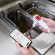 Testo 270 BT Digitális Sütőolaj-ellenőrző és TPM Mérőműszer – Bluetooth-os olajminőség teszter HACCP tanúsítvánnyal (0563 2770)