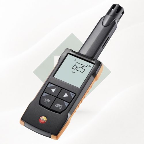 testo 535 professzionális CO₂ mérő, 0–10 000 ppm, Bluetooth / Smart App