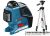Bosch GLL 3-80 P Professional vonallézer + BT 150 állvánnyal