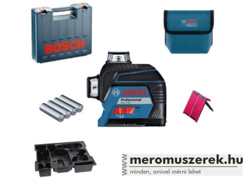 Bosch GLL 3-80 Professional multifunkciós vonallézer