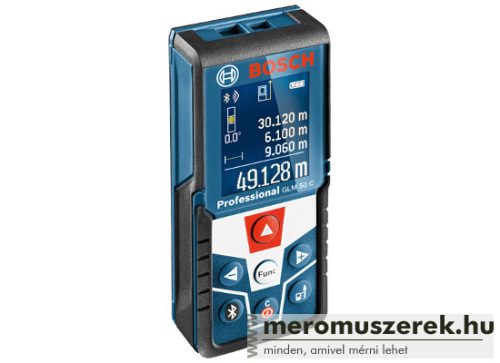 Bosch GLM 50 C Professional lézeres távolságmérő