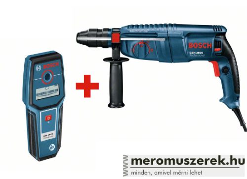 Bosch GBH 2600 + GMS 100 csomag