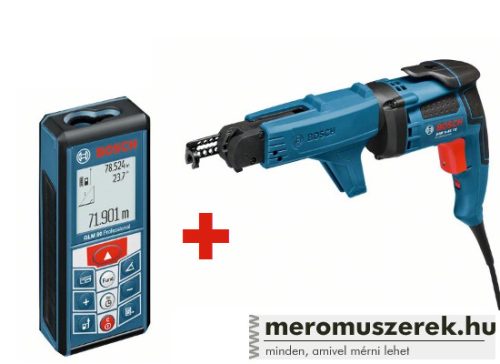 Bosch GSR 6-45 TE + GLM 80P csomag