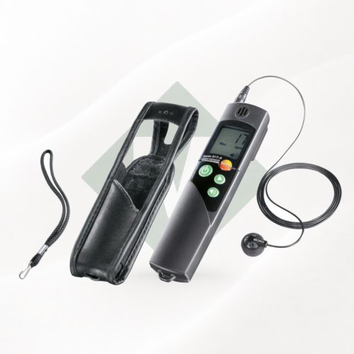 Testo 317-3 Környezeti Szénmonoxid Mérőműszer – Azonnal üzemkész zseb-CO detektor fülhallgatóval és övtokkal (0632 3173)