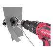 STREND PRO PW021 lemezvágó fej adapter készlet fúrógéphez, 1/4" hatszög befogás
