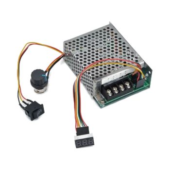 Fordulatszám szabályzó, kijelzővel PWM 10-55V DC-40A