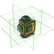 Handy 3D/360° zöld keresztvonalas lézeres szintező szett