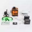 Handy 3D/360° zöld keresztvonalas lézeres szintező szett