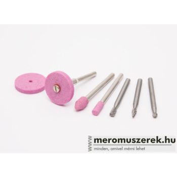 Csiszoló és gravírozószett panelfúróhoz