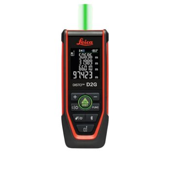   Leica Disto D2G zöld lézeres távolságmérő 120 m – dőlésérzékelő és Bluetooth