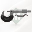 Mitutoyo 102-301 külső mikrométer 0-25 mm, 0,01 mm, racsnis végállással