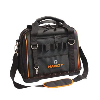   Handy professzionális poliészter merev talpú szerszámostáska 47 rekeszes 42 x 24 x 33 cm