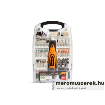   Akkumulátoros panelfúró, csiszoló, polírozó szett - 112 részes