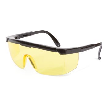   Professzionális védőszemüveg szemüvegeseknek, UV védelemmel - sárga