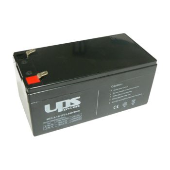 UPS 12V, 3.3Ah, zselés, ólom akkumulátor, gondozásmentes
