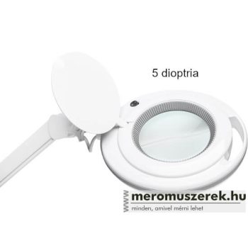Nagyítós LED lámpa 5 dioptriás nagyítással