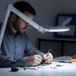 Nagyítós LED lámpa + 3 dioptriás lencsével