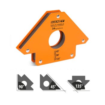 Hegesztőmágnes - 45° - 90° - 135° - max 34 kg 