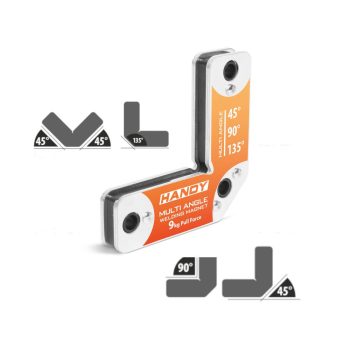 Hegesztőmágnes - 45° - 90° - 135° - 9 kg 