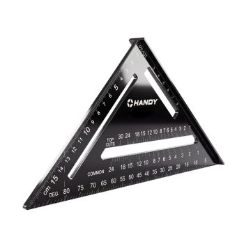 Handy fém asztalos-ácsderékszög és szögmérő 185 mm