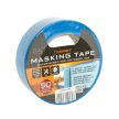 Maszkolószalag - vízbázisú - 50m x 36mm - kék - kültéri