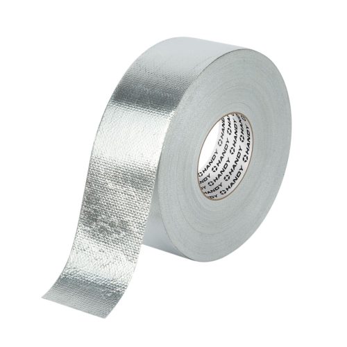 Alumínium ragasztószalag - üvegszálas - akril - 50m x 50mm - 150 mikron - lángálló