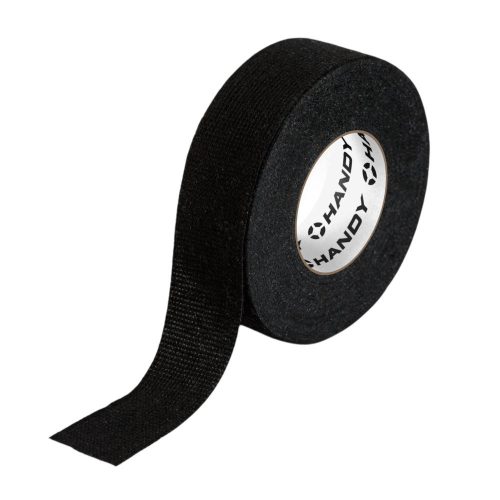 Öntapadós textil szalag - kábelkorbácsokhoz - 15m x 19mm x 0,3mm - fekete