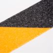 Ragasztószalag - csúszásmentes - 5 m x 25 mm - sárga / fekete 