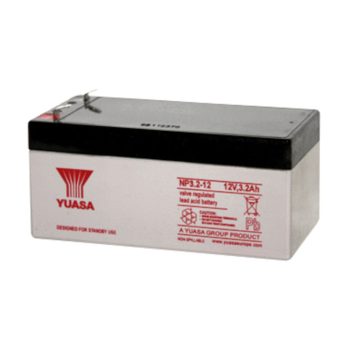   YUASA 12V, 3.2Ah, zselés, ólom akkumulátor, gondozásmentes