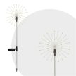 Leszúrható szolár virág - 90 microLED - melegfehér - 84 cm 
