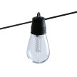 Smart szolár fényfüzér Bluetooth vezérléssel, 25 LED, 13,6 m, állítható fehér fény