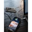 Estilo USB multi-töltő 1,50 m-es textil kábellel 4x USB A + 1x USB C TYPE F 