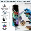 Akril zománcfesték - fémre, műanyagra, fára - 400 ml - alumínium szín