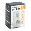 Mozgásérzékelő konnektor - 120° - IP20 - 1200W - 10m - fehér