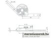 Mitutoyo digimatic univerzális szögmérő (300mm)