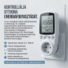Digitális fogyasztásmérő dugalj költségszámítással