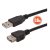 USB hosszabbító kábel 1,8m fekete