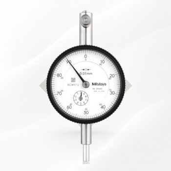   Mitutoyo 2046AB analóg mérőóra 0-10 mm, 0,01 mm, lapos hátlappal