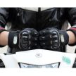 Trizand motor és kerékpáros kesztyű fekete XL