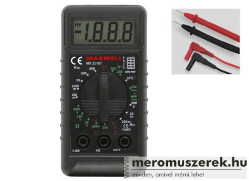Maxwell MX-25107 mini digitális multiméter