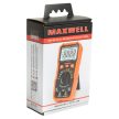 Maxwell MX-25222 digitális multiméter, elem teszter, munkalámpa