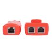 Maxwell MN-25341 RJ45-RJ11 érpárkereső, kábel teszter - hangjelzéssel, LED-el